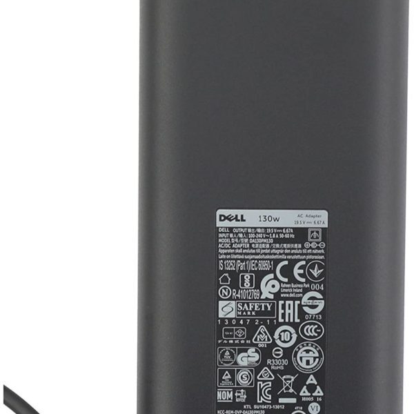 Dell 130W Laptop Charger AC Adapter for Precision M3800 M2800 XPS 15 9530 9550 Inspiron 7347 7348 7459