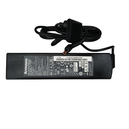 Lenovo 888010226 90W Laptop n Lenovo 888010226 90W Laptop Adapter/Charger with Power Cord for Select Models of Lenovo (Round pin) - Image 1