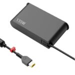 Lenovo 888015030 135W Laptop Adapter Charger with Power Cord for Select Models of Lenovo (Slim Tip Rectangular pin) - Image 3