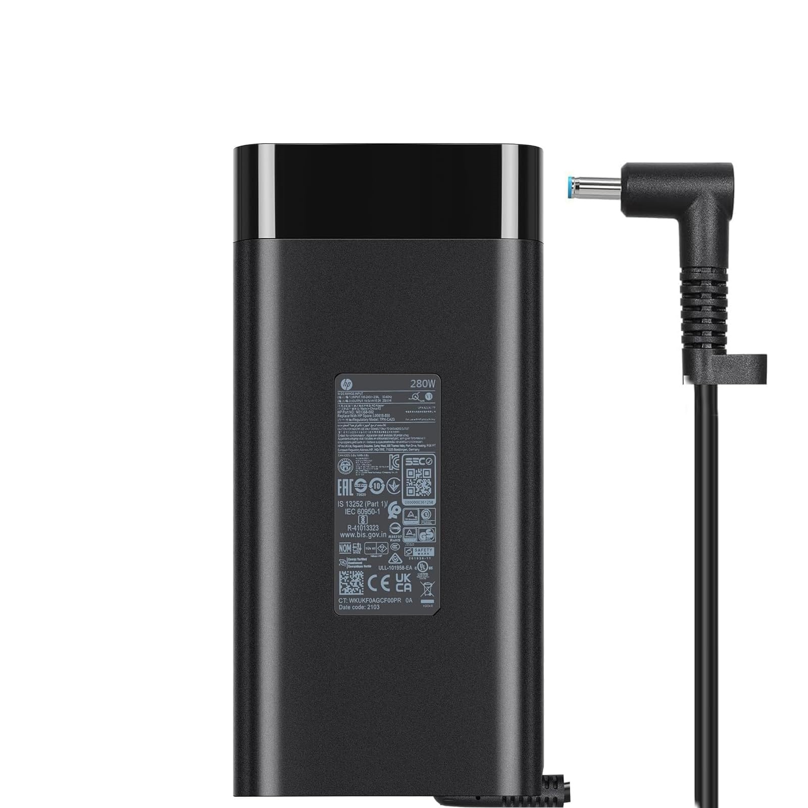 71pPUeC8omL HP OEM 280W 20V 14A 4.5mm x 3.0mm Connector AC Adapter Charger for Omen Series Gaming Laptop - Image 1