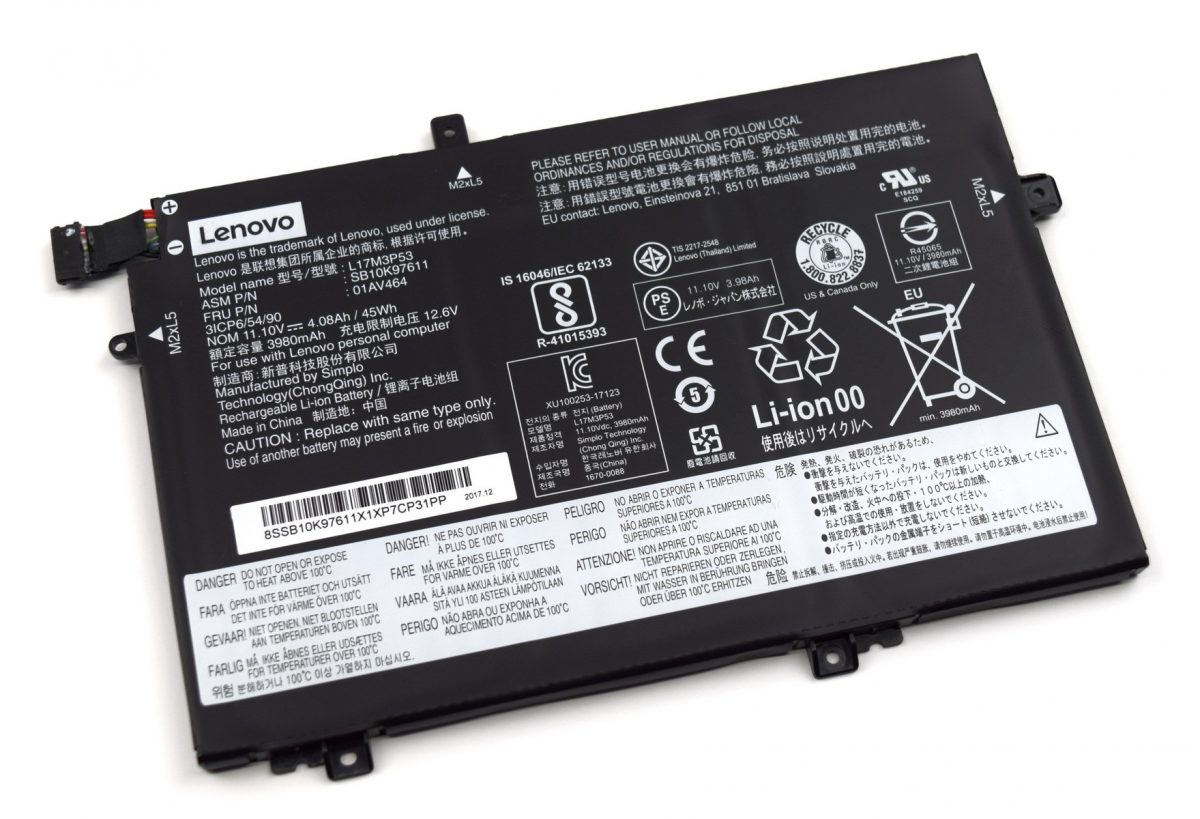 1_a8628aec-82be-4079-bbd1-681e692ce367_2048x2048.jpg Battery for Lenovo Thinkpad L480 L580 series 01AV464 01AV465 L17M3P54 L17M3P53 - Image 1