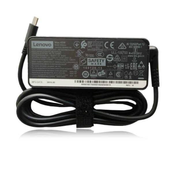 Lenovo in USB Type-C 45 watt AC Adapter