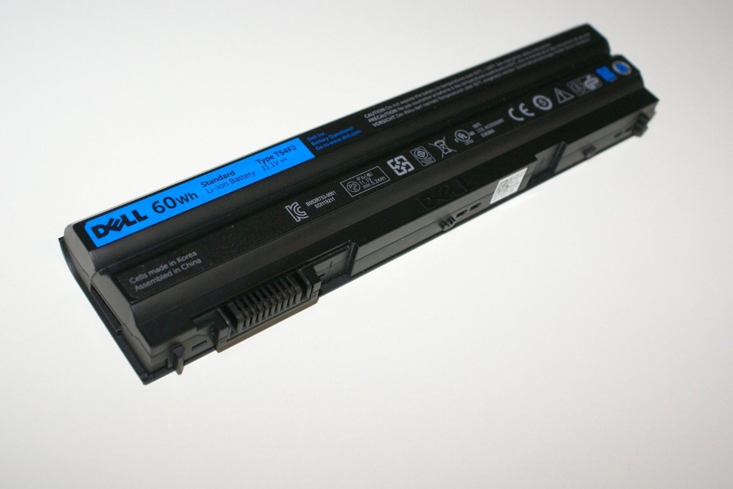 6.1-1.jpg Dell - Battery Latitude E5420 E5520 E6420 E6520 Laptop Battery - Dell Part T54FJ 6 Cell - Image 1