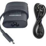 Dell Original Laptop Charger 45W USB Type C (USB-C) AC Power Adapter for Dell XPS 13 9365 9370 9380(Include Power Cord)