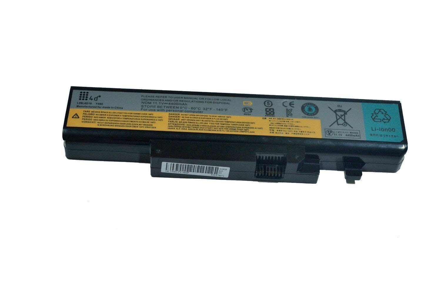 61ircjh002L._SL1500_.jpg Lenovo Original Battery for Lenovo IdeaPad Y460 063346U L09N6D16 L09S6D16 L10L6Y01 L10N6Y01 L10S6Y01 57Y6567 57Y6440 - Image 1