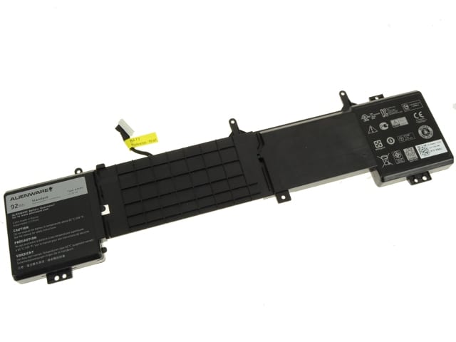 6JHDV-dell-battery.jpg Dell Alienware 17 R2 / R3 5046J P43F Series - 8-cell Laptop Battery 92Wh – 6JHDV - Image 1
