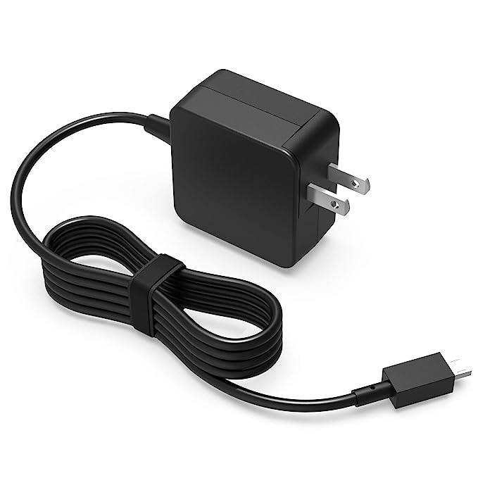 71Dti6F7bsL._SX679_.jpg 7.5Ft Extra Long 33W AC Charger for Asus EEEBook X205 X205T X205TA Laptop Power Supply Adapter Cord - Image 1