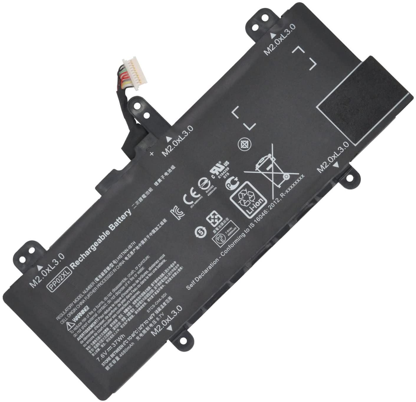 71UWoLZGVBL._AC_SL1500_.jpg HP PP02XL Battery for Pavilion Pavilion 11-S001TU,Pavilion 11-S002TU,Pavilion 11-S003TU - Image 1