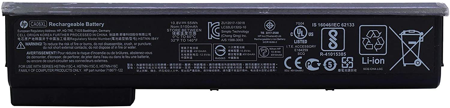 71ibAP4utIL._AC_SL1500_00371a25-1fe5-43f8-88e5-56771cdaa87b_2048x2048.jpg HP Battery for HP CA06XL ProBook 640 645 650 655 G0 G1 (718756-001, HSTNN-DB4Y) - Image 1
