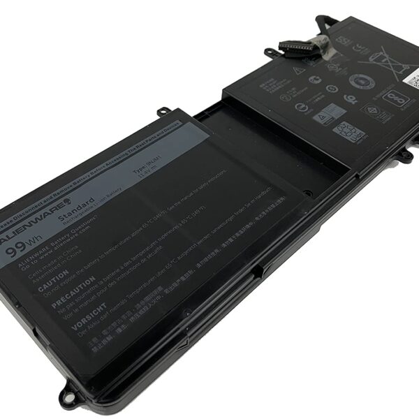 Dell Battery 99wh 11.4V for dell Alienware 15 r3 and 17 r4