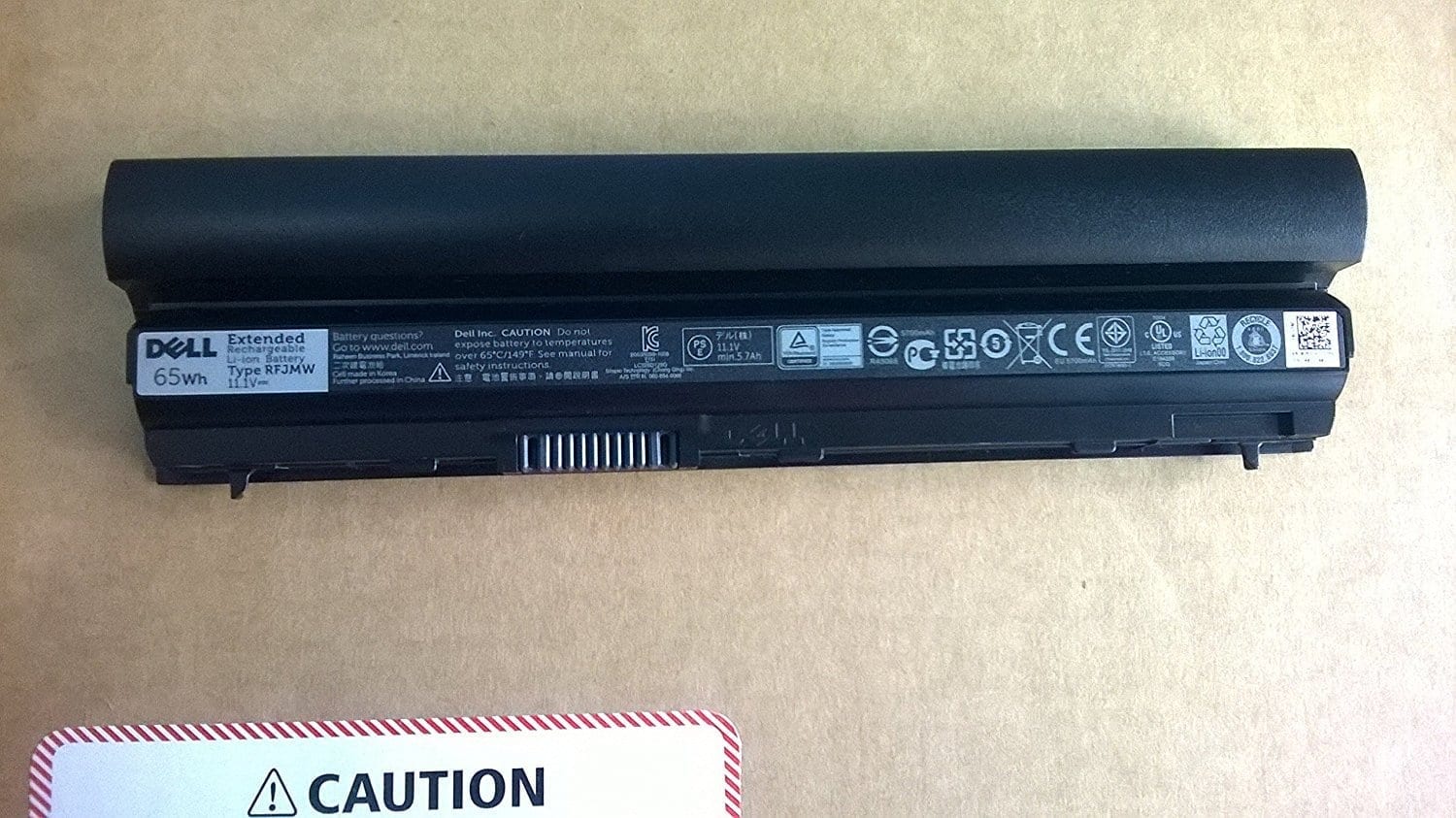 9177tG5T6AL._SL1500_-2.jpg Dell - Latitude E6230 / E6330 / E6320 / E6220 / E6430s 6-cell Laptop Battery 65Wh – RFJMW-- MPN: RFJMW/E6320 - Image 1