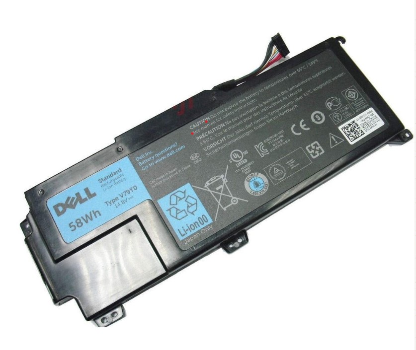 Dell-V79Y0-Battery-For-ORMTVY-XPS.jpg Dell V79Y0 Battery For ORMTVY XPS 14Z 14Z-L412X 14Z-L412Z XPS L412X L412Z TYJYUN Series 0YMYF6 YMYF6 V79YO 201106 Series Laptop's - Image 1