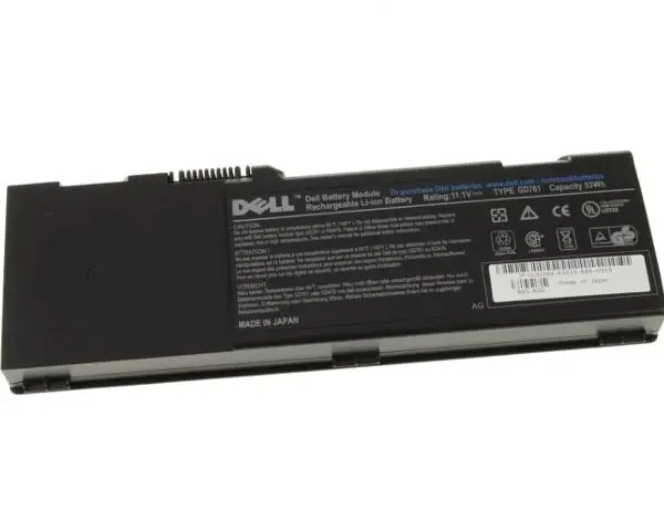 Dell Inspiron 6400 / E1505 1501 Latitude 131L Vostro 1000 6-cell Laptop Battery - 53Wh - GD761