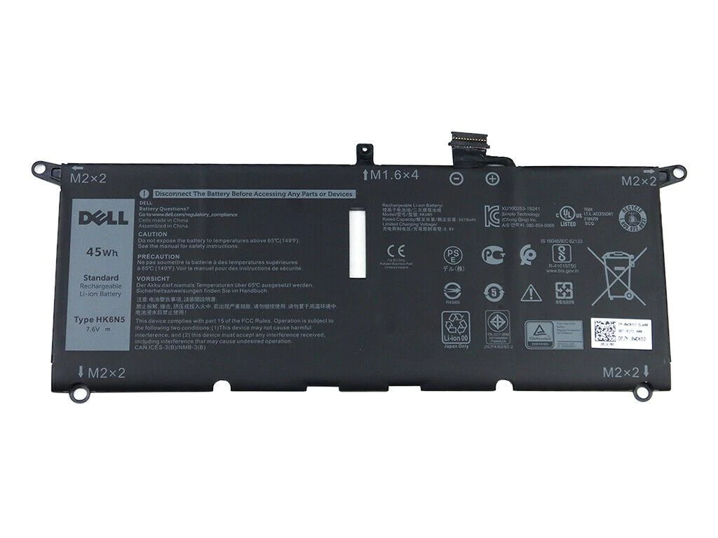 Genuine-Dell-Inspiron-13-7390-Latitude-3301-76V_2048x2048_ec962e6c-8f8d-4119-9a20-71d6f14b257e_2048x2048.webp HK6N5 - laptop battery for Dell Inspiron 13 5000 5390 Latitude 3301 7.6V 45Wh - Image 1