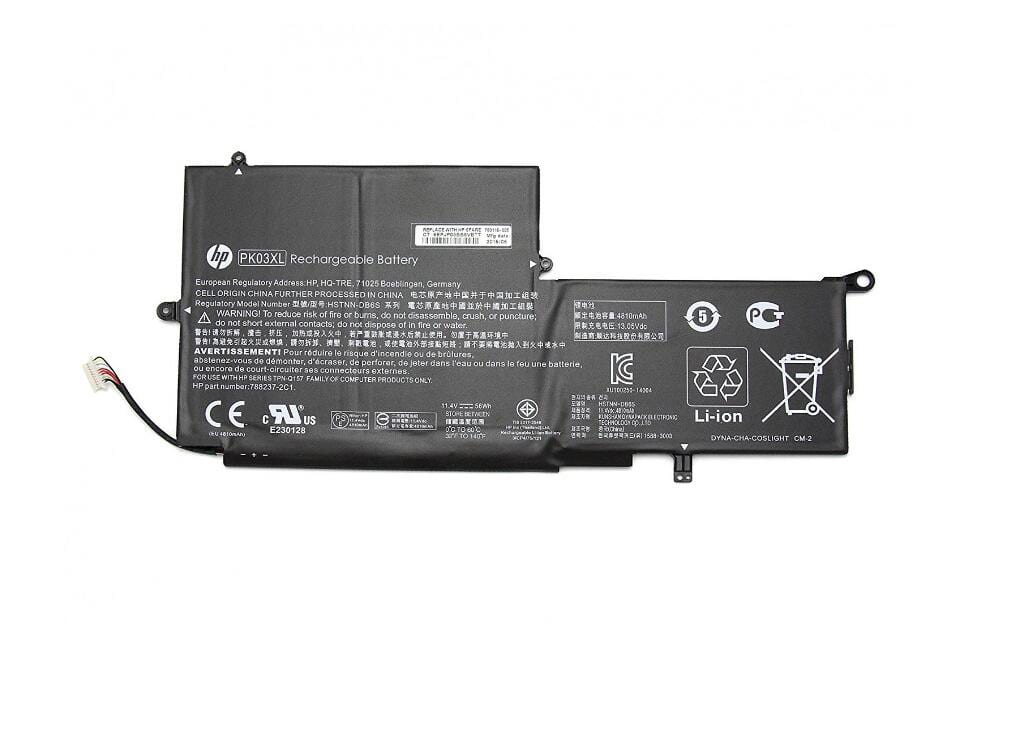 HP-PK03XL-56Wh-2.jpg HP TPN-Q157 - 3 Cell PK03XL HP original Laptop Notebook Battery - Image 1