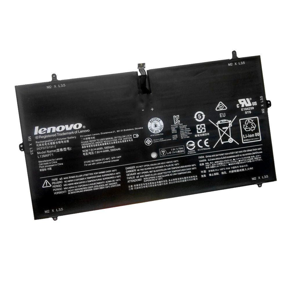 L13M4P71_1024x1024_71580931-2d1a-4bc7-aa33-606f4c8e64fc_2048x2048.jpg Original L13M4P71 Laptop Battery compatible with Lenovo Yoga 3 Pro 1370 L14S4P71 7.6V 44wh 5900mAh Laptop battery - Image 1
