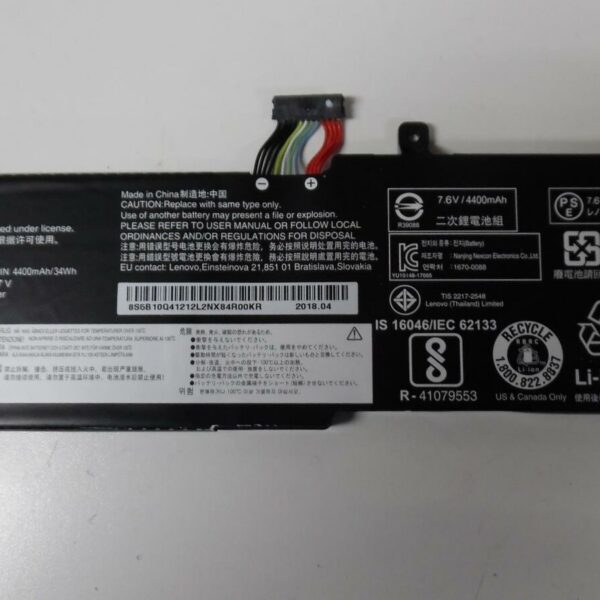 Lenovo 7.6v 4400mah 34wh Battery - L17L2PF0