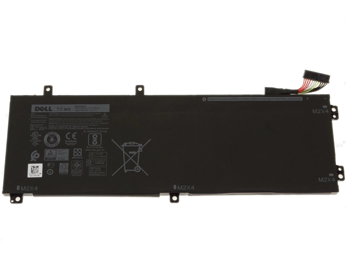 Untitled-17.jpg Dell - XPS 15 (9560 / 9570) / Precision 5530 3-Cell 56Wh Battery – H5H20 -- MPN: H5H20 - Image 1