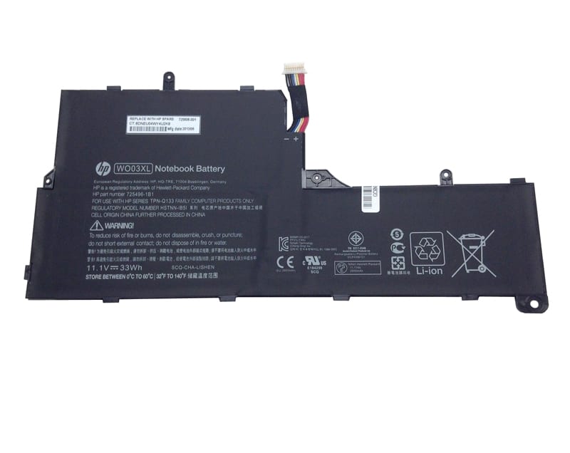 WO03XL.jpg HP WO03XL HSTNN-IB5I 725606-001 battery for Split X2 13-G100 13-G190LA 13-M001TU - Image 1