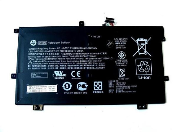 a7bj_1_201710251106626461.jpg 7.4V 21Wh MY02XL Rechargeable Batteries compatible with HP Slatebook X2 10-H000SA X2 10-H010NR HSTNN-IB5C HSTNN-LB5C 721896-1C - Image 1