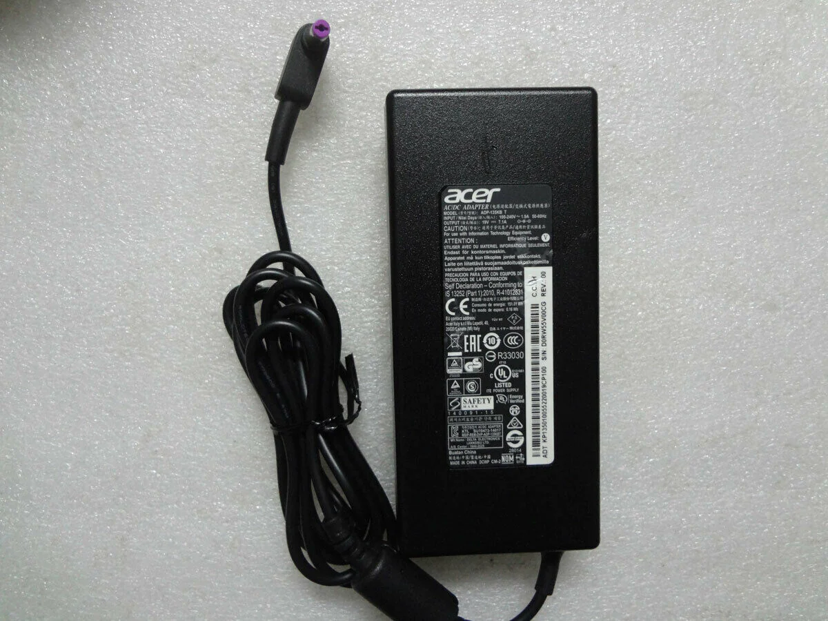 dd-1.webp 135W 19V 7.1A Adapter for Acer Predator Helios 300 PH317-51 G3-573 AN515-52 AN515-31 AN515-53 Nitro 5 7 (5.5mm*1.7mm) - Image 1