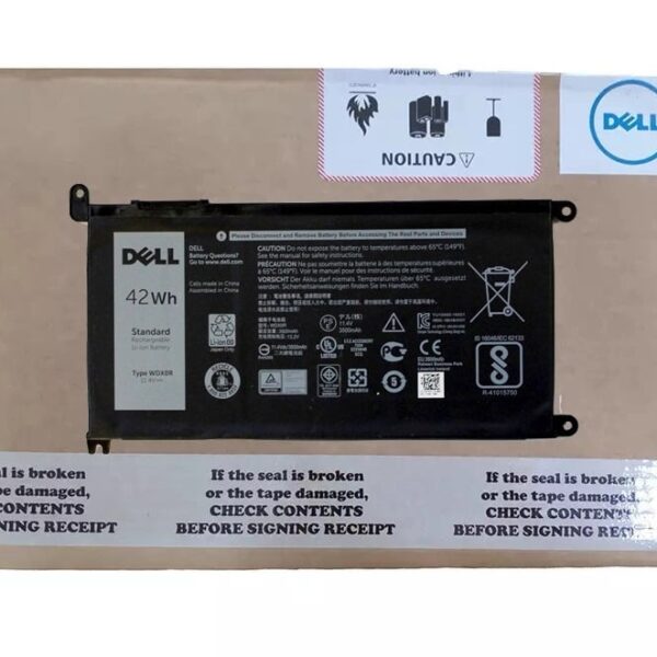 DELL Original Laptop Battery Vostro 15 3583 3584 3590 5581 5590 42WHr 3 Cell, Wdxor