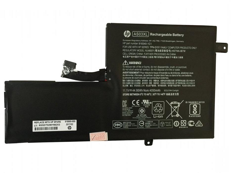 f6eb295f-75e0-4f4b-8f02-07952f156246_2048x2048.jpg Genuine AS03XL Laptop battery for HP HSTNN-IB7W 918340-1C1 Choromebook 11 G5 - Image 1