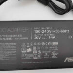 ASUS Original 280W 20V 14A 0A001-00610500, ADP-280BB B Laptop Charger for ASUS G703GI-E5032T