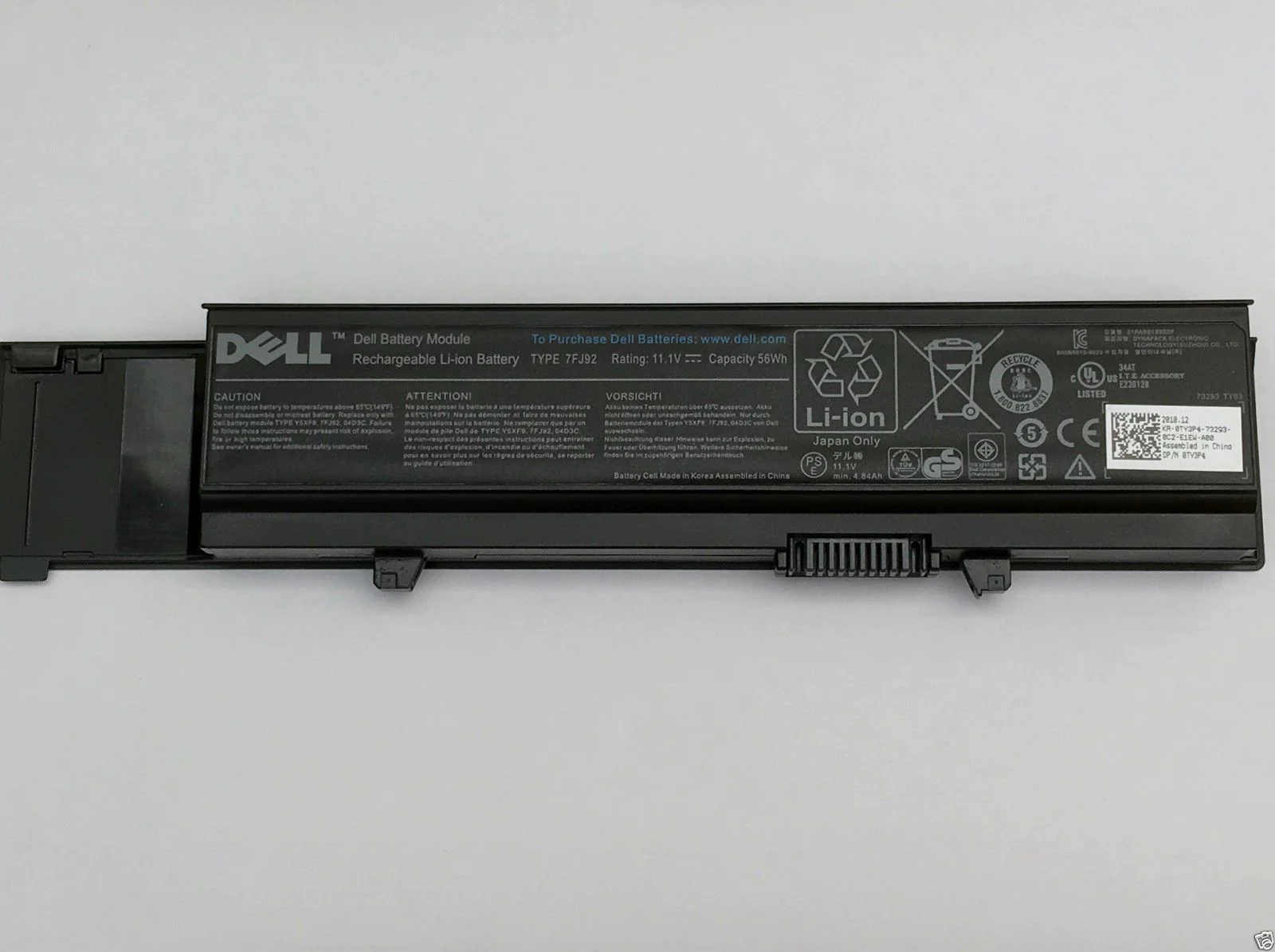 genuine-battery-dell-vostro-3400-3500-3700-y5xf9-7fj92-11.1v-56wh-494-p_0941cf6f-1450-4029-9dab-b276b75337df_2048x2048.webp 7FJ92 Laptop Battery for Dell Vostro 3700 Vostro 3500 Vostro 3400 04D3C 04GN0G 0TXWRR 0TY3P4 312-0997 - Image 1