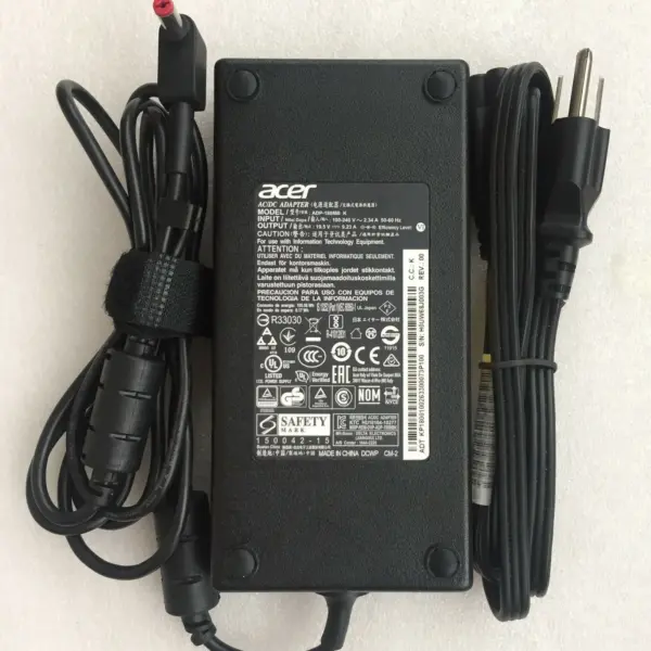 Original 19.5V 9.23A 180W Laptop Charger For Acer Acer 180w 5.5 X 1.7mm Predator Helios 300 PH317-51-78H7