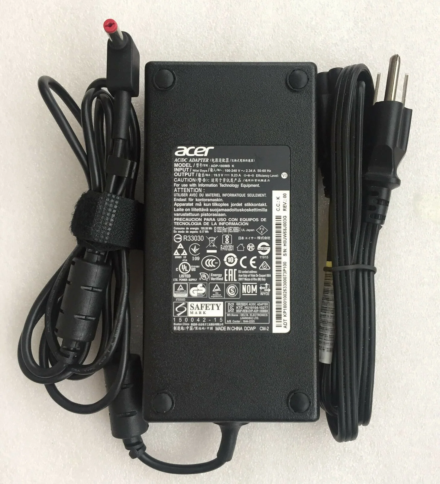 harshil.webp Original 19.5V 9.23A 180W Laptop Charger For Acer Acer 180w 5.5 X 1.7mm Predator Helios 300 PH317-51-78H7 - Image 1