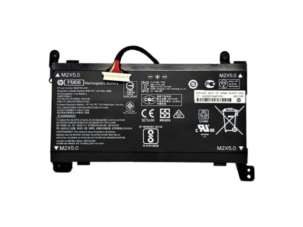 hp-fm08-battery-600x450-1.jpg HP FM08 battery for HP HP OMEN 17-AN series notebook 14.4b~86wh 922752-421 - Image 1