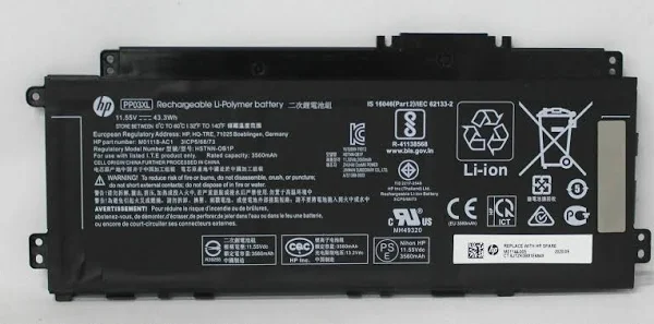 shopping-6-1.webp Genuine PP03XL PV03XL HP Pavilion 13-BB0005TU 14(14-DV000 ) HSTNN-DB9X Laptop Battery - Image 1