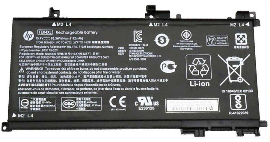 te04xl-battery.jpg TE04XL Battery For HP Omen 15-AX200NA Pavilion 15-BC200NB 15-BC251NR HSTNN-UB7A - Image 1