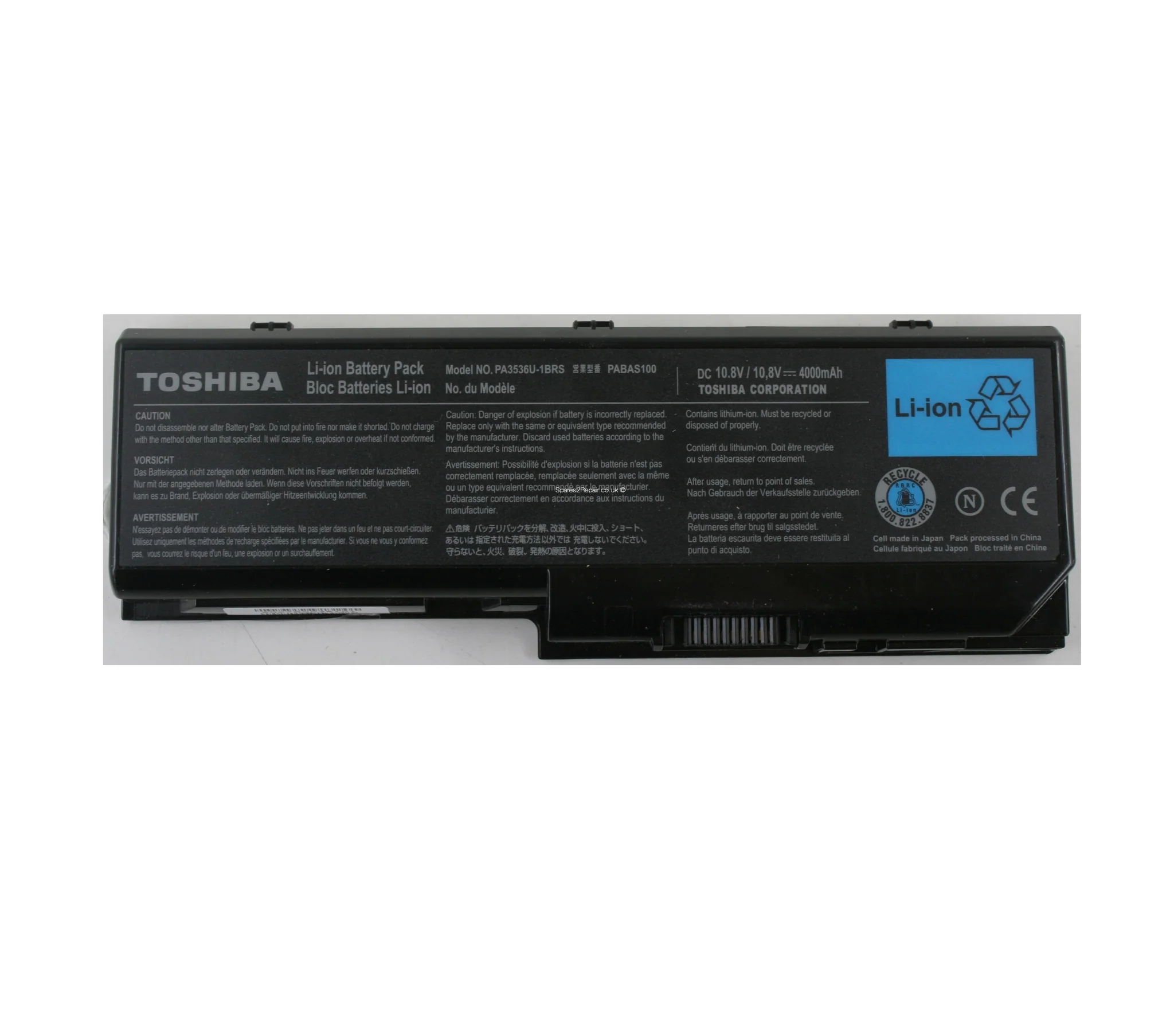 unnamed-file-2.webp Original Toshiba Satellite L350 L350D P200 P300 P305 PA3536U PA3536U-1BRS PA3537U PABAS100 Laptop Battery - Image 1