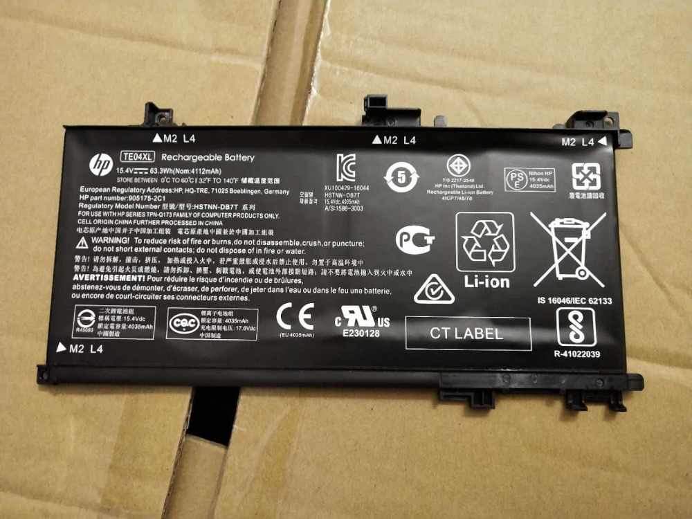 vr03xl-600x383-1-1.jpg HP Omen 15-AX200 Series Pavilion 15-BC200NB 15-BC251NR 15.4V 63.3Wh TE04XL Laptop Battery - Image 1