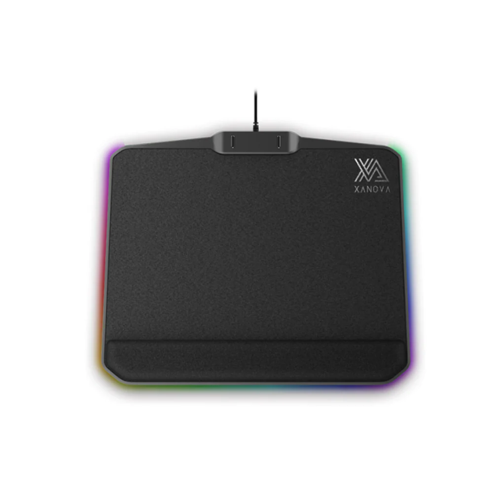 xanova-products-gaming-mousepad-from_tpstech.in_main2.webp Xanova Deimos Luxe-SR RGB Gaming Mouse Pad with 7 lighting modes - Image 1