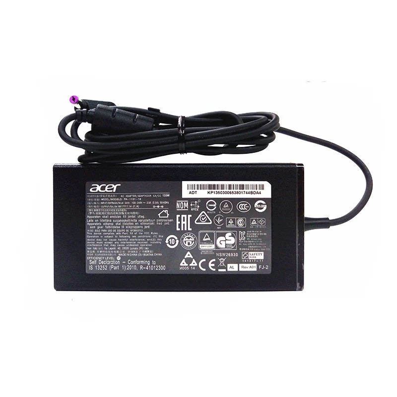 Asus-135W-Adapter.webp Original 135W 19V 7.1A AC Adapter for Acer Aspire V17 Nitro VN7-791 VN7-791G ADP-135KB T - Image 1