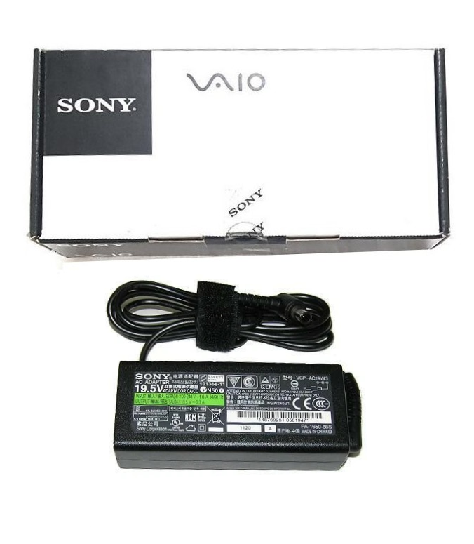 sony-195v-47a-90w-original-laptop-charger-genuine-ac-power-adapter-5-222.jpg 65W 19.5V 3.3A (6.5mm*4.4mm) Laptop AC Charger for Sony VPCCW13FX, SVF15A1M2EB - Image 1